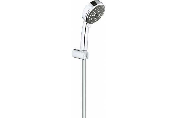 Смеситель для ванны с душем MEGA Mercan MG-SER103 + Душевой гарнитур Grohe Vitalio Comfort 26176000 хром