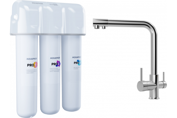 Смеситель для кухни MEGA Life MG-TK05 + Кристалл ECO Pro 212503