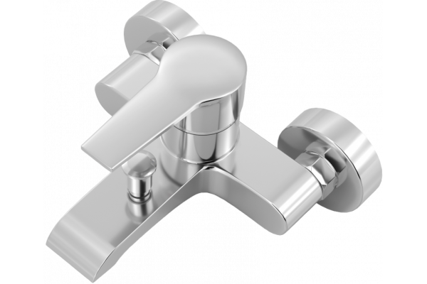 Смеситель для ванны с душем MEGA Snow MG-SH01 + Душевой гарнитур Grohe Vitalio Comfort 26176000 хром