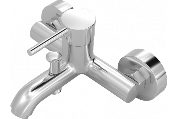 Смеситель для ванны с душем MEGA Didim MG-CM103 + Душевой гарнитур Grohe Tempesta New 27794001