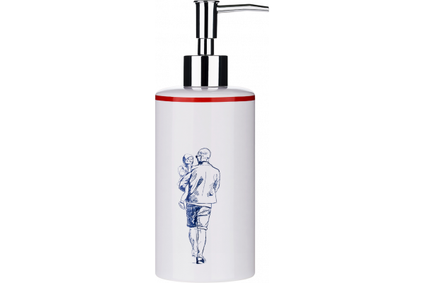 Дозатор Moroshka ProPiter 937-308-01 белый, хром