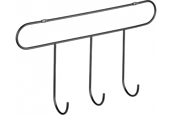 Крючок Moroshka Minima 930-013-01 черный