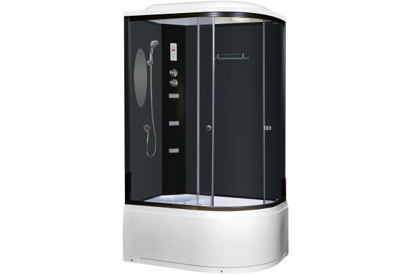 Душевая кабина Niagara NG-214-01LN х220 120х80 с высоким поддоном, с сиденьем