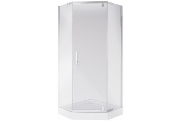 Душевой уголок Niagara Eco NG-009-14D 90х90 см, стекло прозрачное