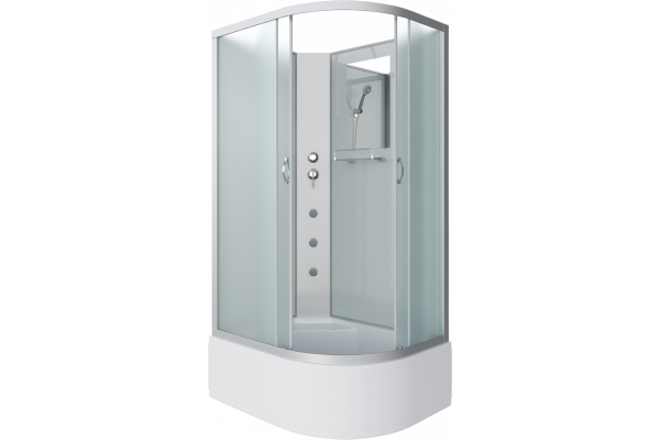 Душевая кабина Niagara Classic NG-2310-14LBKG, 120х80 см, без крыши, с гидромассажем