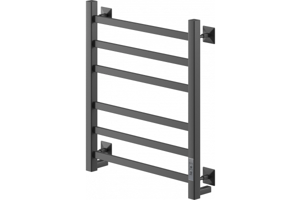 Полотенцесушитель электрический Ника Step 1 60/50, матовый черный RAL9005