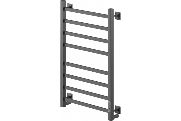 Полотенцесушитель электрический Ника Step 1 80/50, матовый черный RAL9005