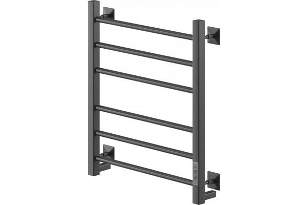 Полотенцесушитель электрический Ника Step 3, 60/40, матовый черный RAL9005