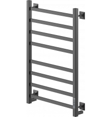 Полотенцесушитель электрический Ника Step 1 80/40, матовый черный RAL9005