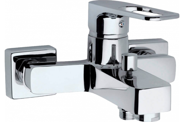 Смеситель для ванны с душем Paini Flat KKCR1112SLMKM
