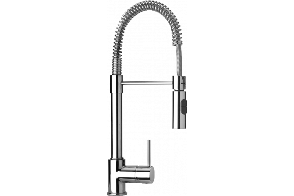 Смеситель для кухни Paini Cox 78CR557PEKM с гибким изливом