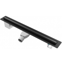 Душевой трап (лоток) Paini Slim Line 50 см, D50, черный матовый