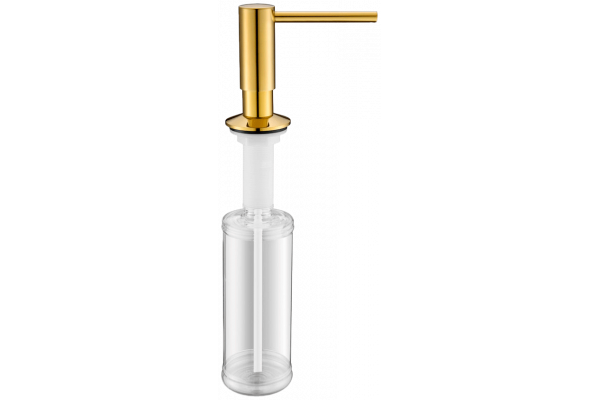 Дозатор для кухонной мойки Paulmark Decus D004-G, золото