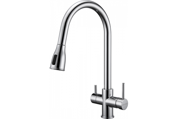 Смеситель для кухни Paulmark Lange 214212-CR, хром