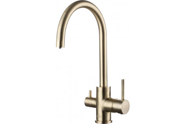 Смеситель для кухни Paulmark Essen Es213211-BR, бронза