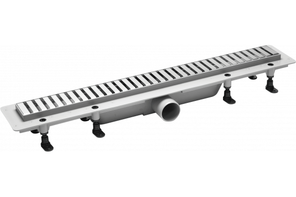 Душевой трап (лоток) Plastbrno DESIGN 3 SZA3650 с решеткой и опорами