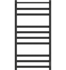Полотенцесушитель электрический Point Меркурий PN83850PB 50х100 с полкой, черный