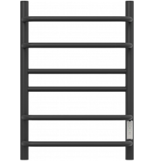 Полотенцесушитель электрический Point Сатурн PN90846B 40x60, черный