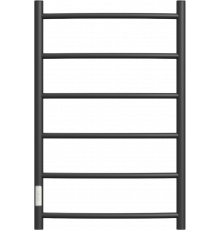 Полотенцесушитель электрический Point Афина PN04758B 50х80, черный