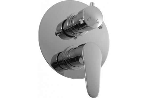 Смеситель для ванны с душем Rav Slezak Victoria VI286K С ВНУТРЕННЕЙ ЧАСТЬЮ