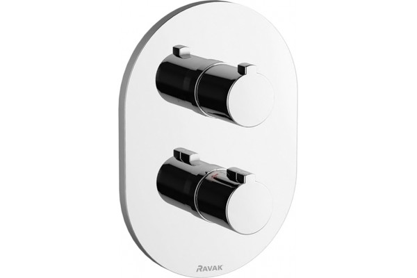 Термостатический смеситель Ravak Chrome CR 067.00 для ванны с душем