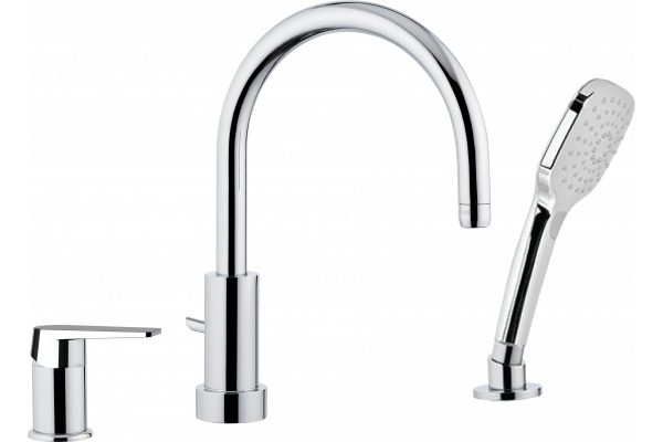Смеситель на борт ванны Remer Dream D078CP