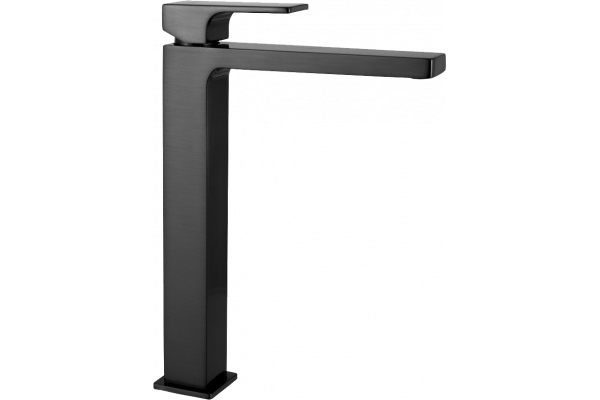 Смеситель для раковины Remer Absolute AU11LCFP чёрный брашированный хром