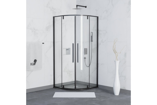 Душевой уголок RGW Stilvoll SV-53 B 90x90x200 профиль черный