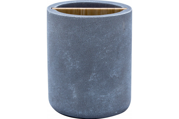 Стакан Ridder Cement 2240207 для зубных щёток, серый