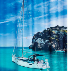 Штора для ванной Ridder Blue Paradise 42073000 180х200