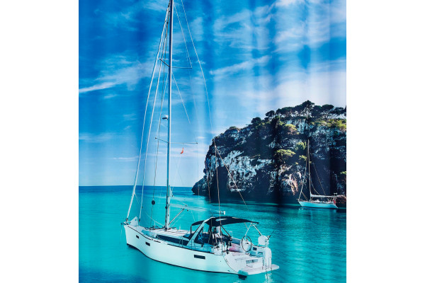 Штора для ванной Ridder Blue Paradise 42073000 180х200