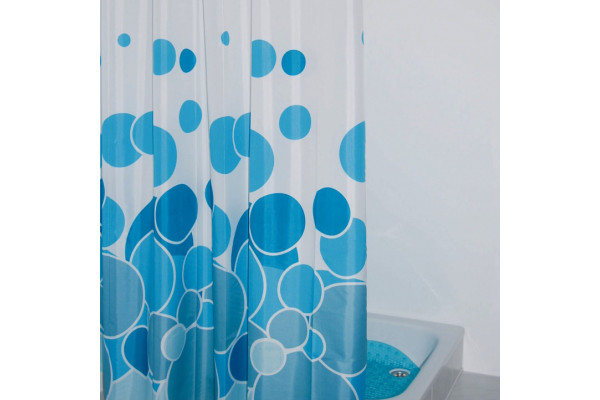 Штора для ванной Ridder Aquamod Kani 403073 голубая
