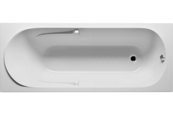 Акриловая ванна Riho Future XL 190x90 см, со сливом-переливом