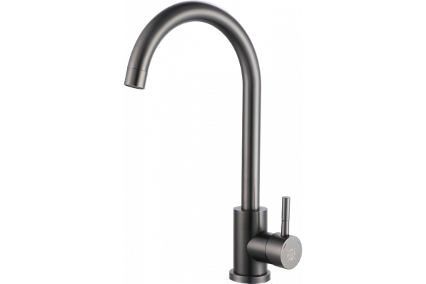 Смеситель для кухни РМС Sus124pvd 017F черный