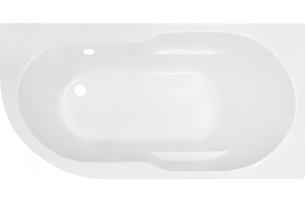 Акриловая ванна Royal Bath Azur RB 614202 R 160x80 см, угловая, с каркасом, асимметричная