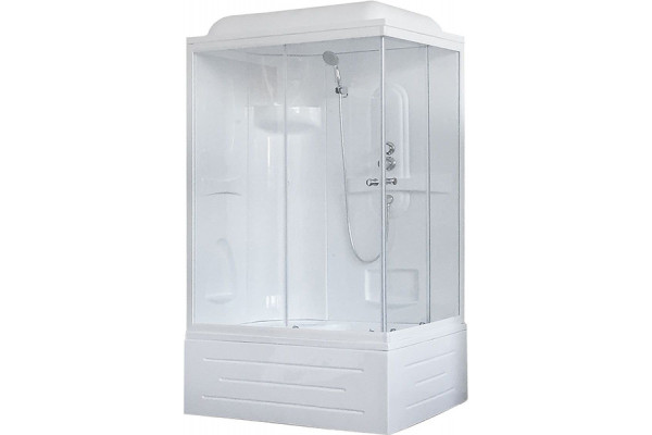 Душевая кабина Royal Bath RB 8120BP1-T L с высоким поддоном, с сиденьем