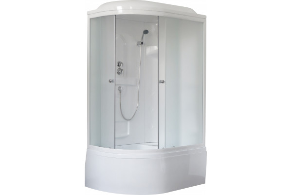 Душевая кабина Royal Bath RB 8120BK1-M R с высоким поддоном, с сиденьем