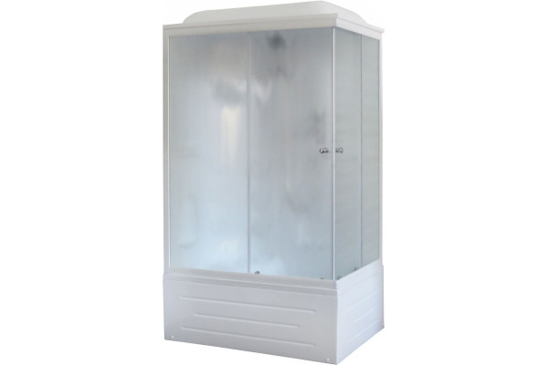 Душевая кабина Royal Bath BP RB8100BP1-M-L с высоким поддоном, с сиденьем
