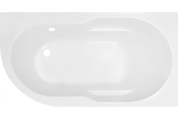 Акриловая ванна Royal Bath Azur RB 614201 R 150x80 см, угловая, с каркасом, асимметричная