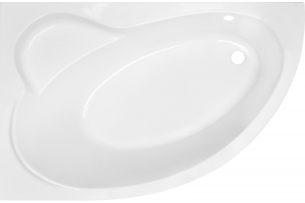 Акриловая ванна Royal Bath Alpine RB 819101 L 160x100 см, угловая, с каркасом, асимметричная