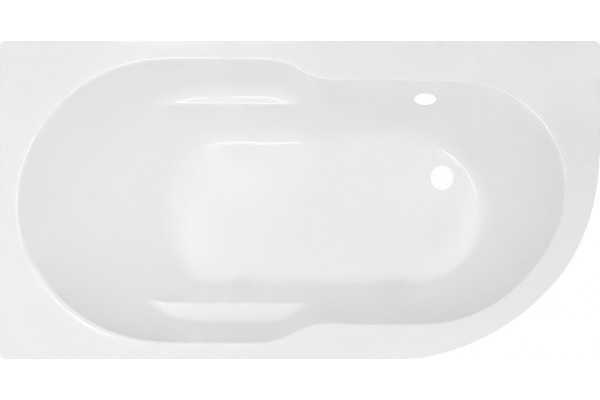 Акриловая ванна Royal Bath Azur RB 614201 L 150x80 см, угловая, с каркасом, асимметричная