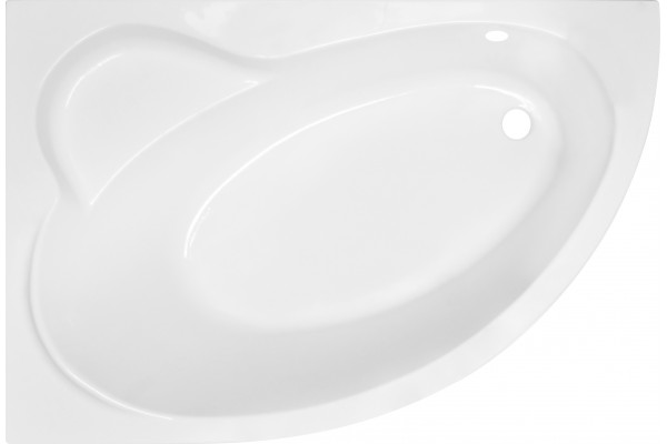Акриловая ванна Royal Bath Alpine RB 819103 L 140x95 см, угловая, с каркасом, асимметричная