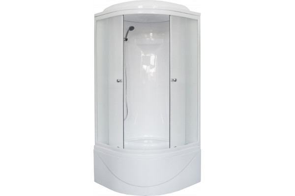 Душевая кабина Royal Bath RB 90BK1-M с высоким поддоном, с сиденьем
