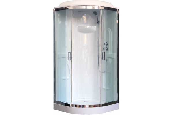 Душевая кабина Royal Bath HK RB90HK1-T-CH с низким поддоном