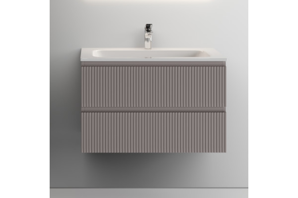 Тумба с раковиной Sancos Snob T 80 см, doha soft