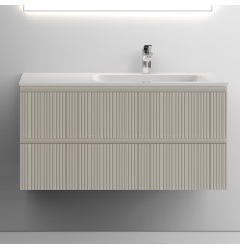 Тумба с раковиной Sancos Snob T 100 см, R, beige soft