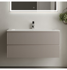 Тумба с раковиной Sancos Snob R 100 см, doha soft