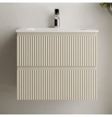 Тумба с раковиной Sancos Snob R 60 см, beige soft