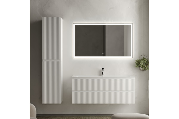 Мебель для ванной Sancos Snob R 120 см, bianco, раковина CN7017