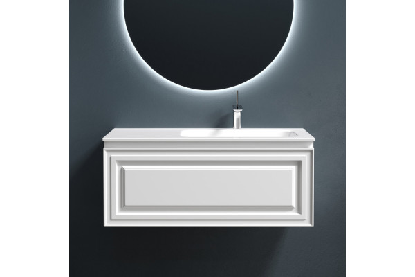 Тумба с раковиной Sancos Very 100 R bianco
